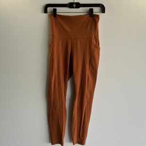 lululemon athletica Rust Leggings
